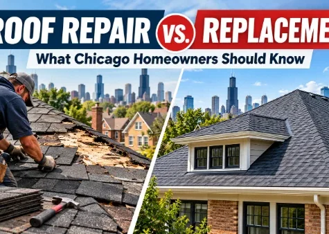 Roof Repair vs Replacement in Chicago
