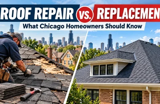 Roof Repair vs Replacement in Chicago